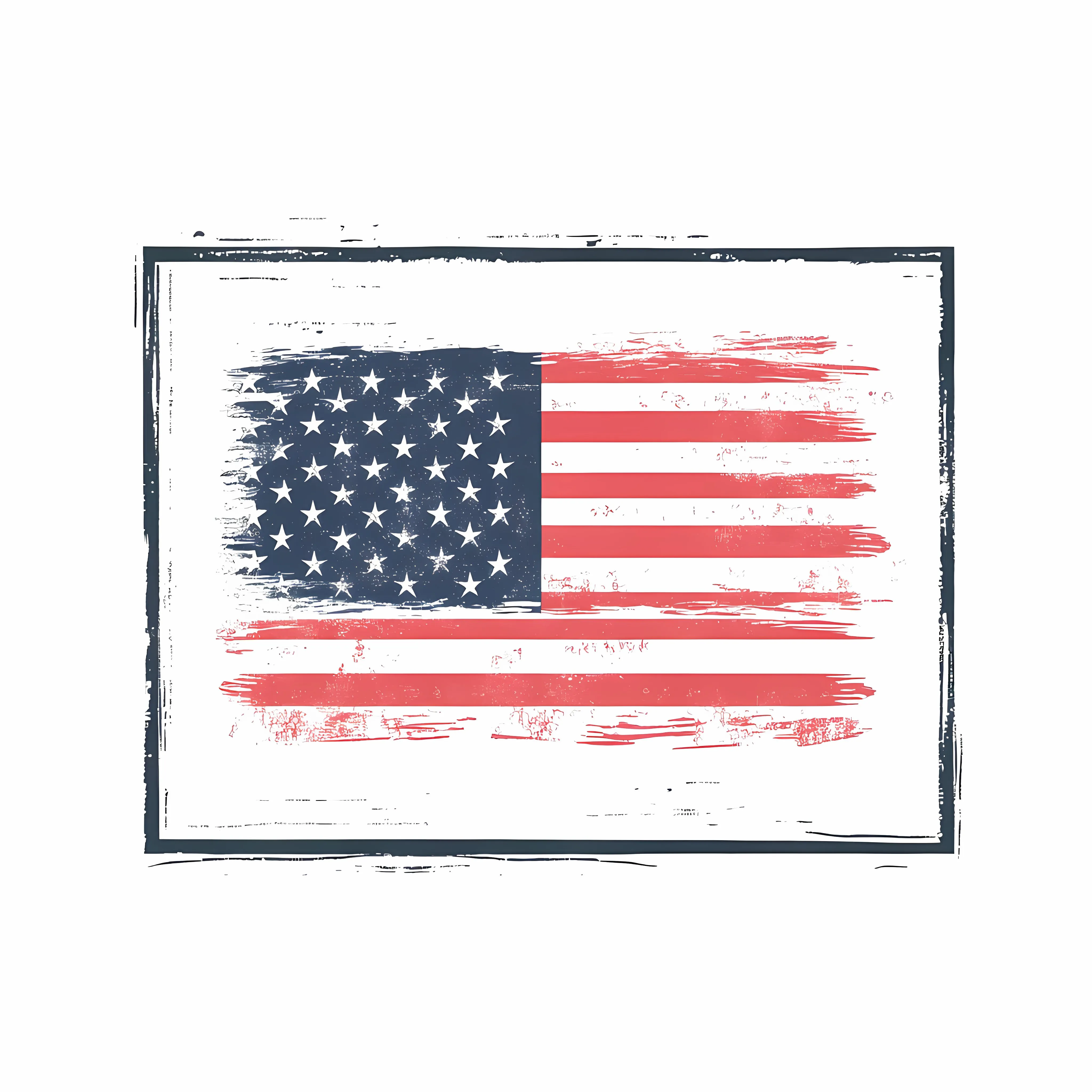 United States Flag Flat Vector Illustration — free download from Dotvec