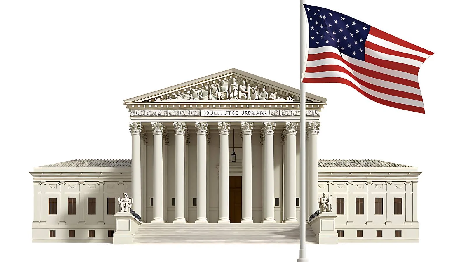 Iconic United States Supreme Court Building — free download from Dotvec