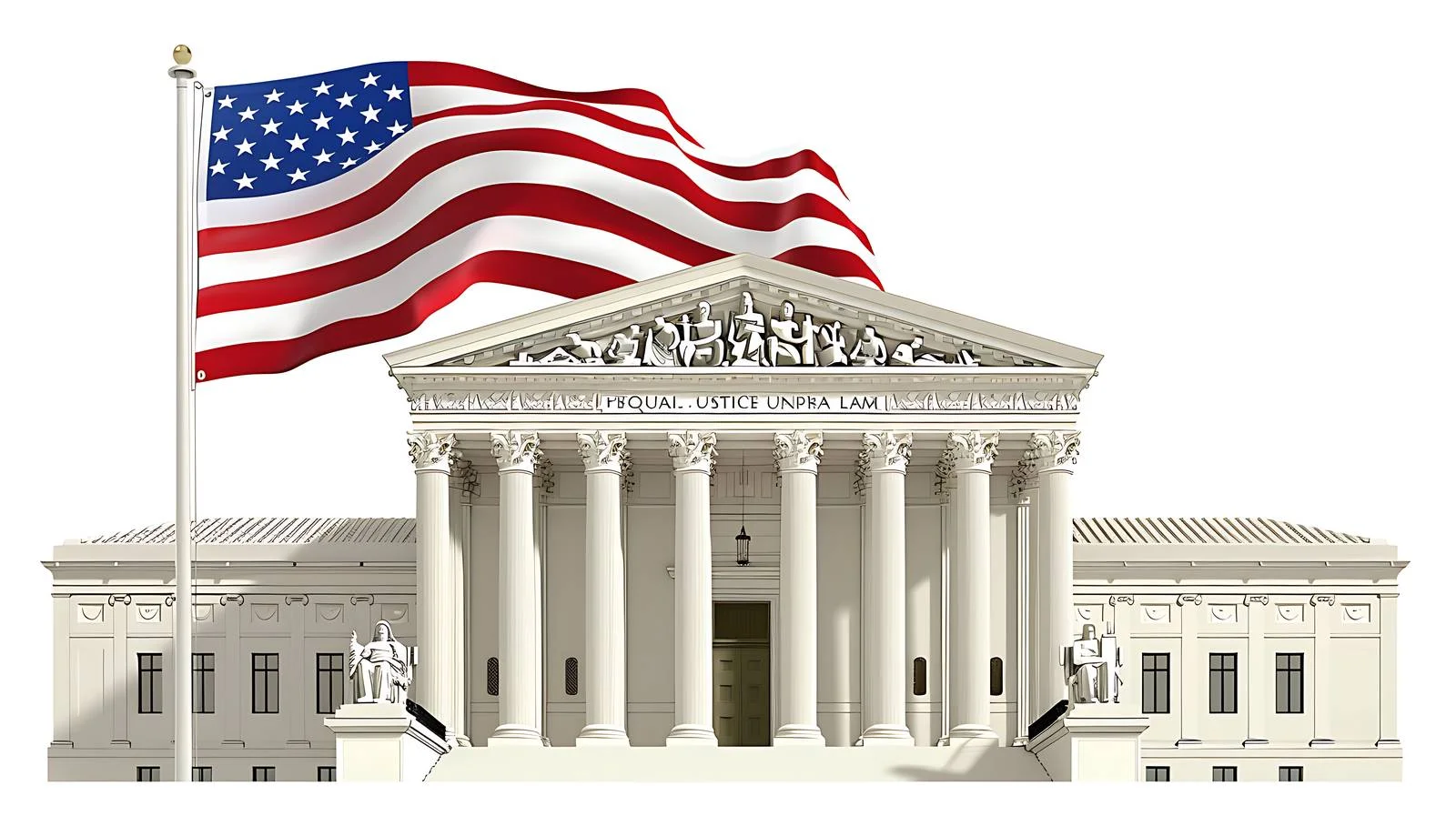 United States Supreme Court Building View — free download from Dotvec