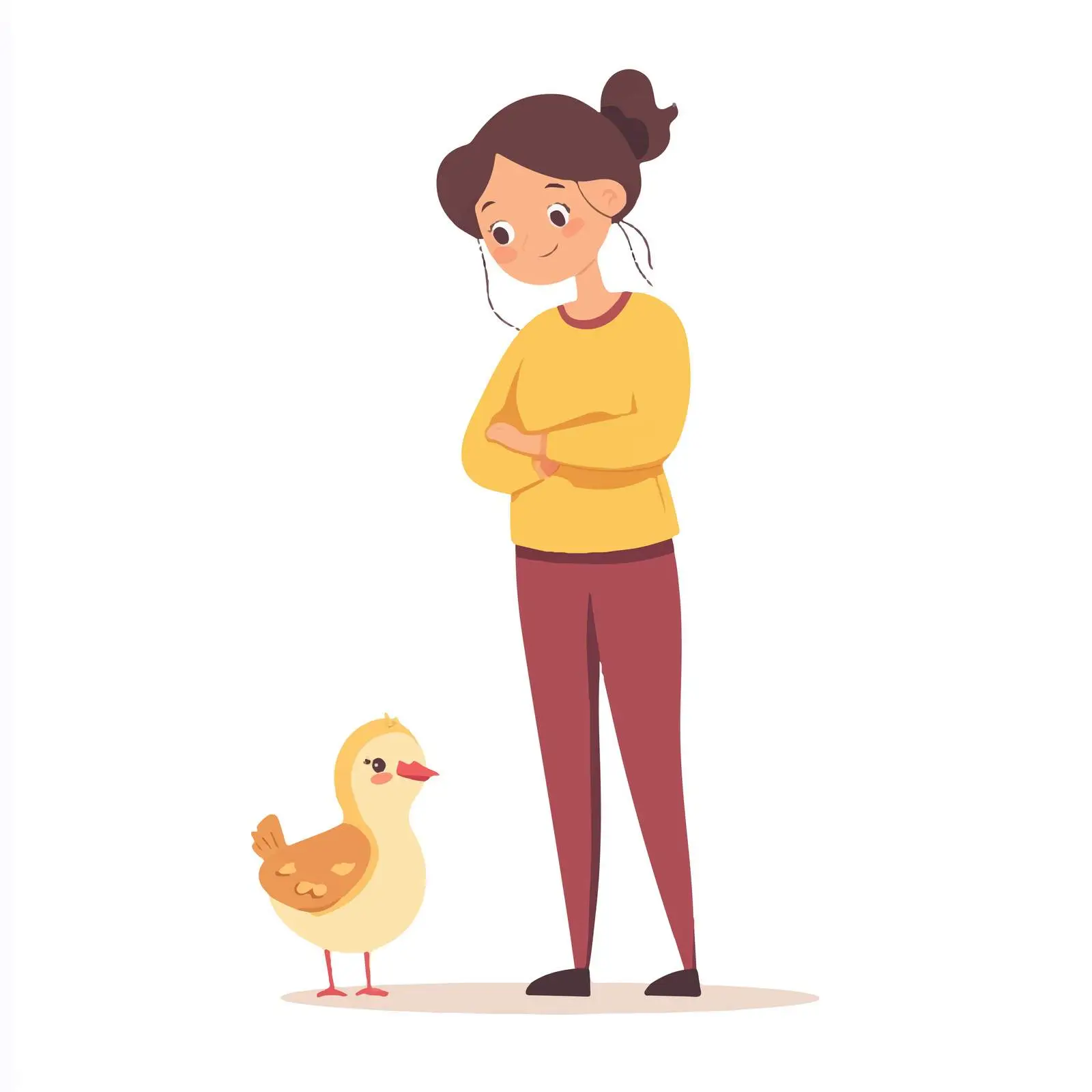 Young Person Feeling Worried and Frustrated — free download from Dotvec