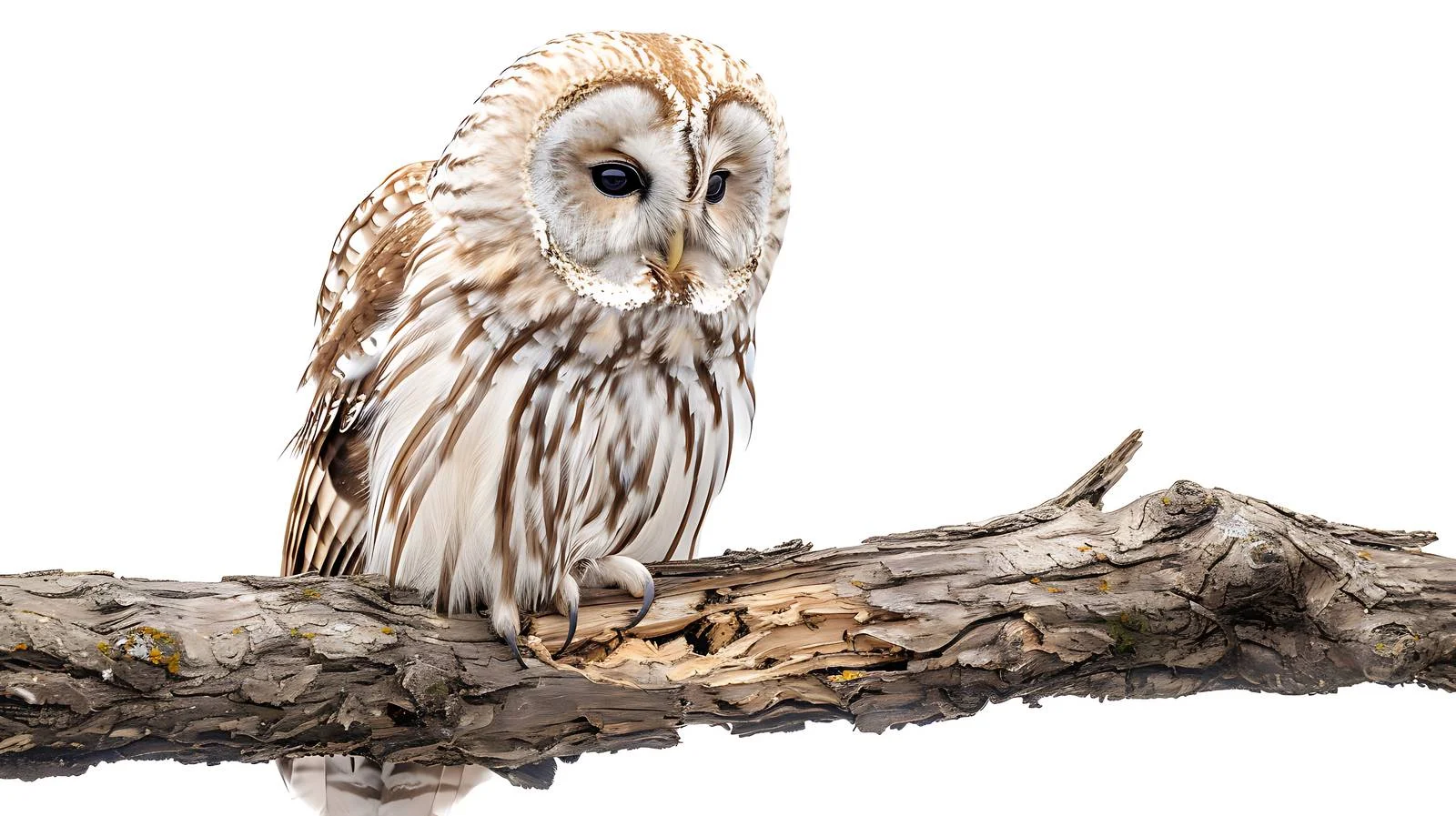Ural Owl in Spring Forest Habitat — free download from Dotvec