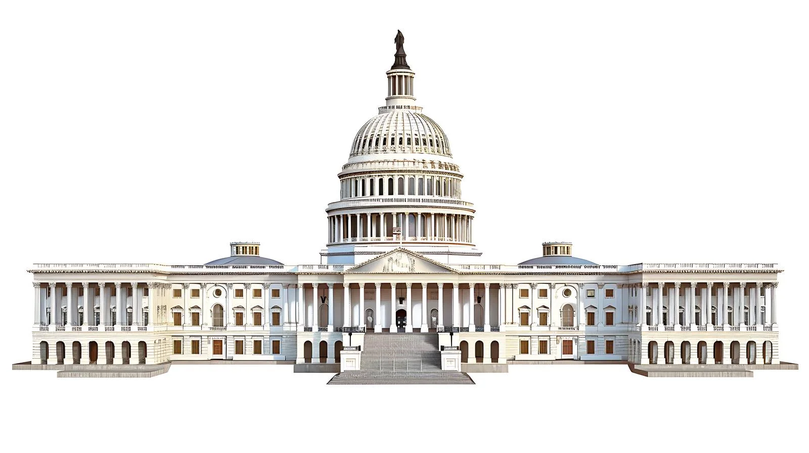 Iconic US Capitol in Washington DC — free download from Dotvec