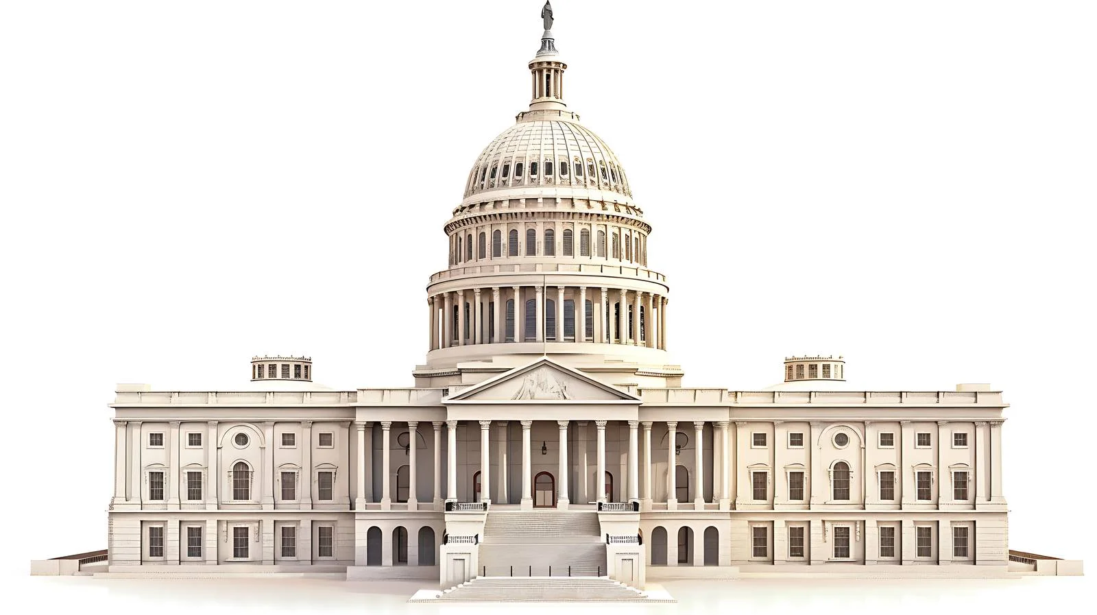 Iconic US Capitol in Washington DC — free download from Dotvec