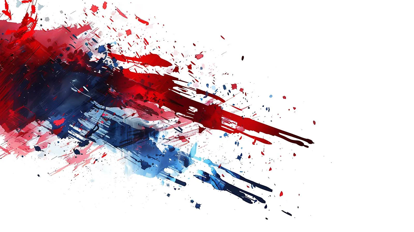 USA Flag on White Background Art — free download from Dotvec