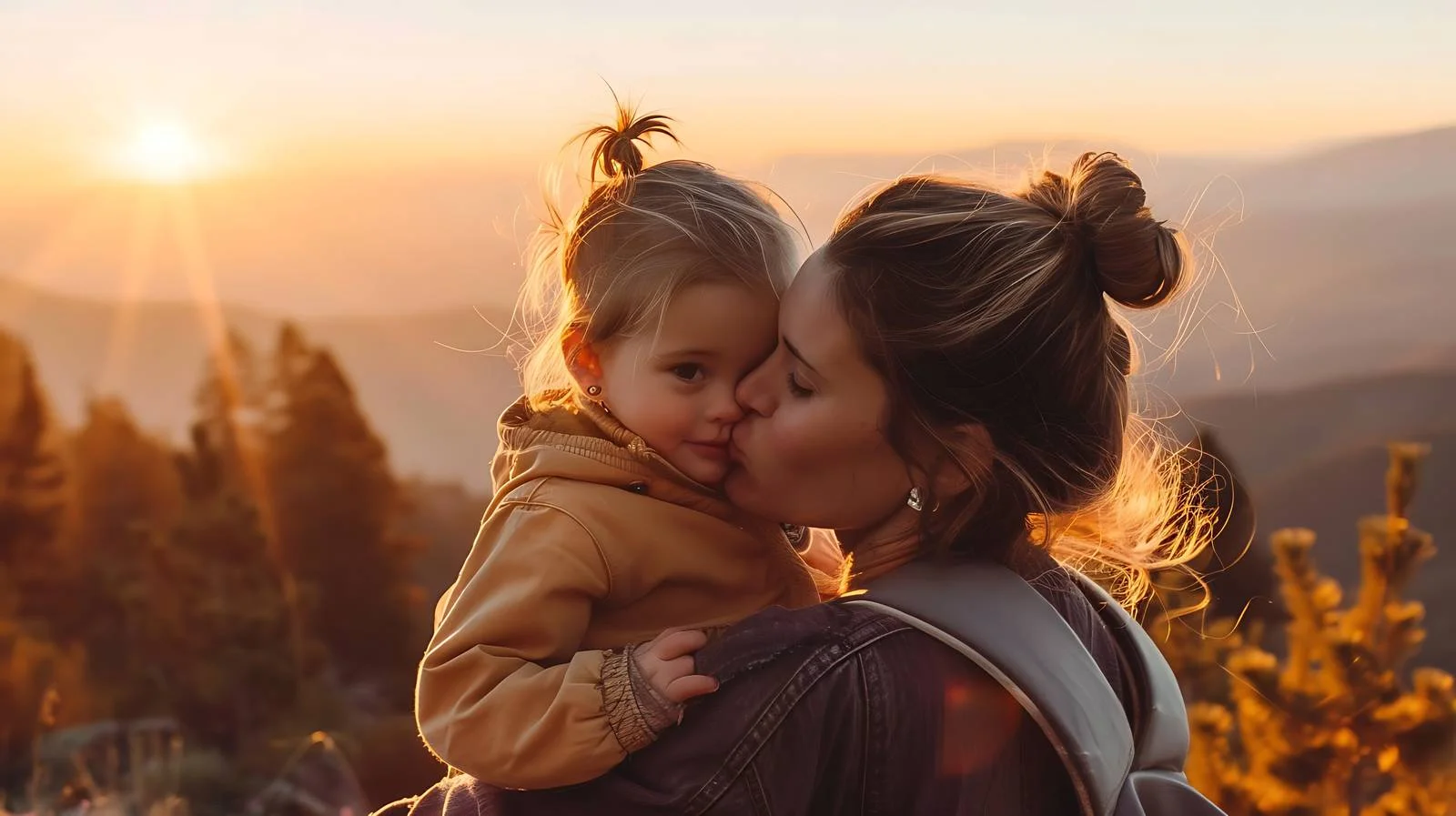 Romantic moment in Sequoia National Park — free download from Dotvec
