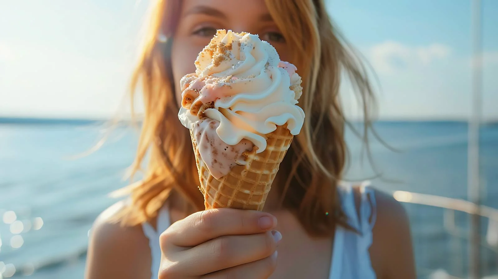 Brooklyn Woman Close-Up Portrait — free download from Dotvec