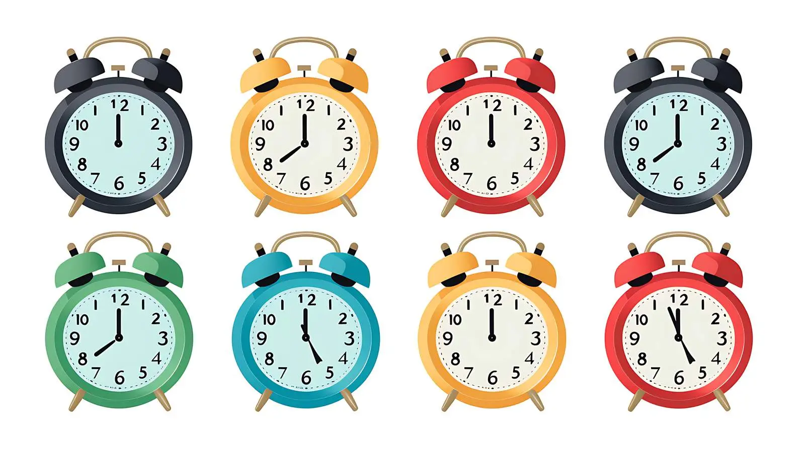 User Alarm Clock Vector Illustration — free download from Dotvec