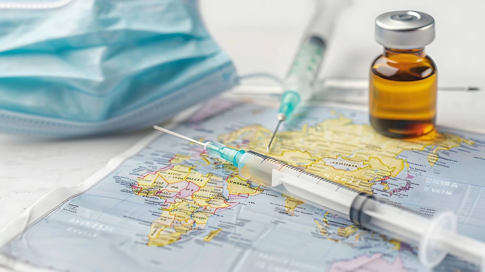 Vaccine Equipment on Map — free download from Dotvec