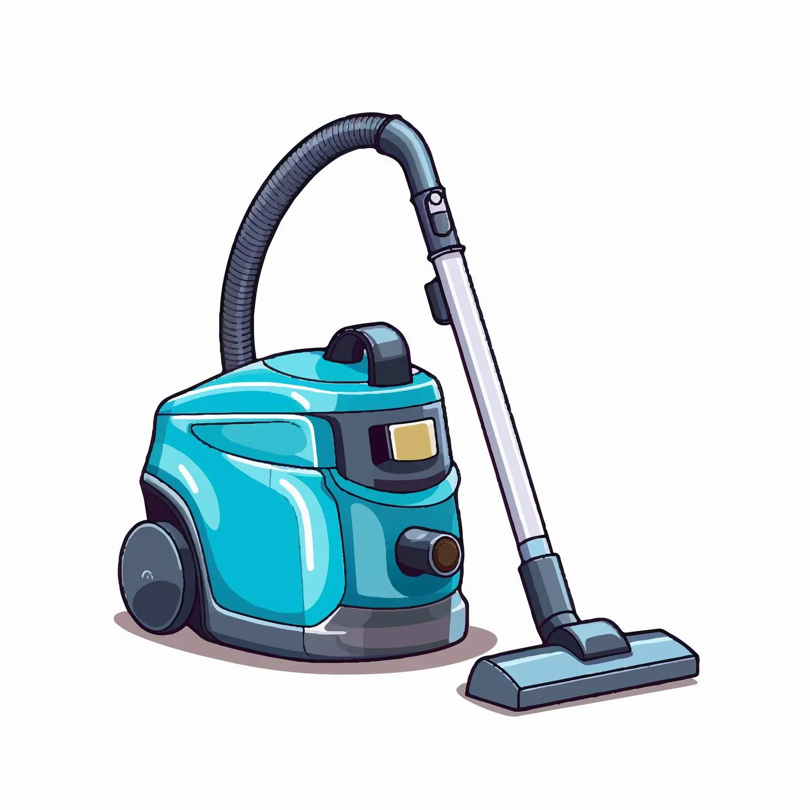Cartoon Vacuum Appliance Vector Icon — free download from Dotvec