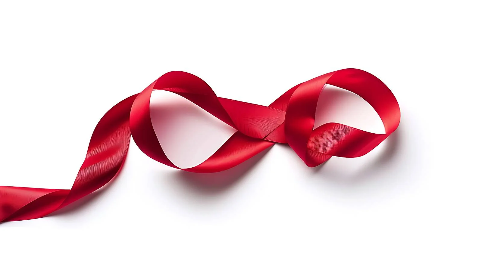 Elegance of Valentina's Red Satin Ribbon — free download from Dotvec