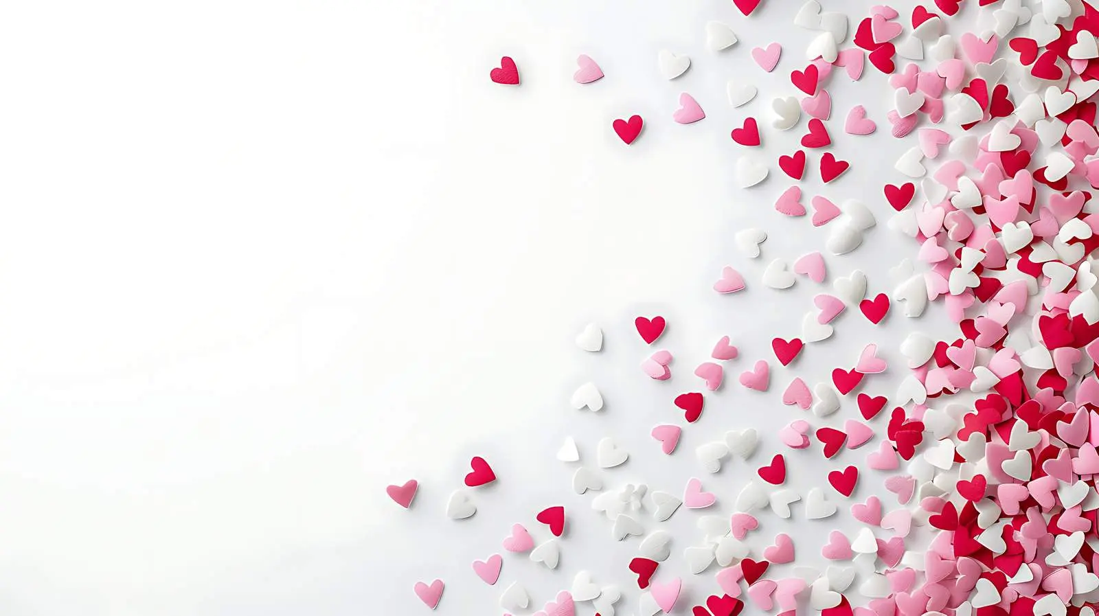 Valentine's Day Flat Lay Red Background Frame — free download from Dotvec