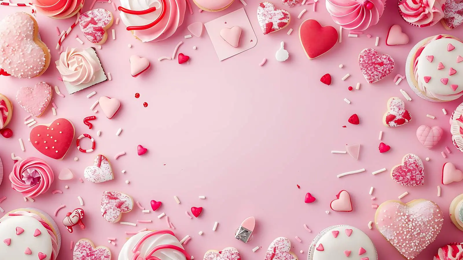 Valentine's Day Heart Symbol Frame Concept — free download from Dotvec