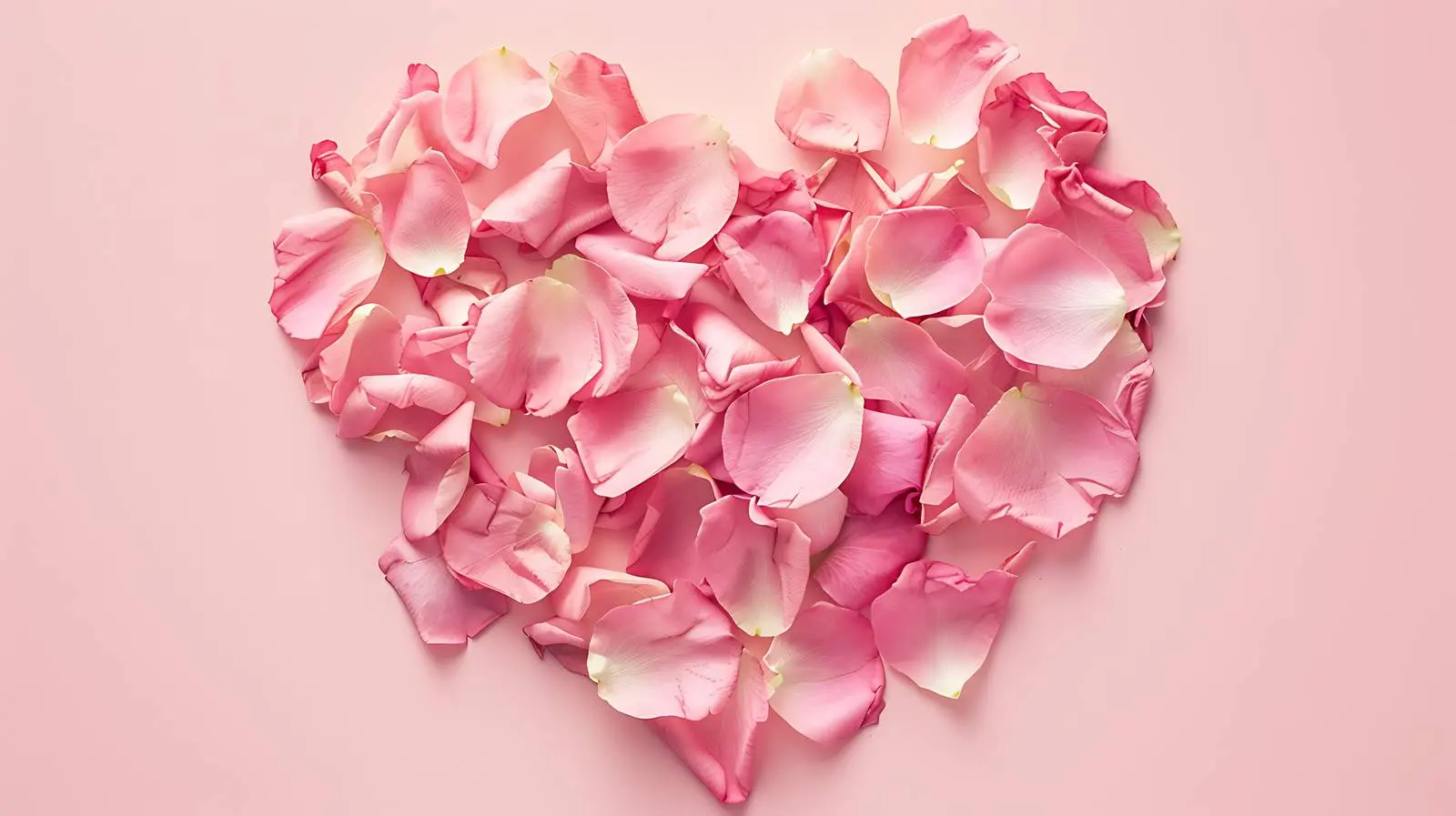 Heart Shaped Pink Rose Arrangement for Valentine's Day — free download from Dotvec