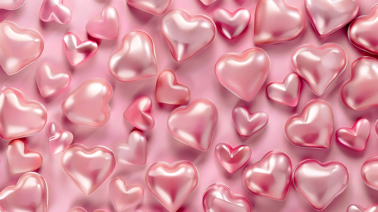 Romantic Heart Pattern Background Design — free download from Dotvec