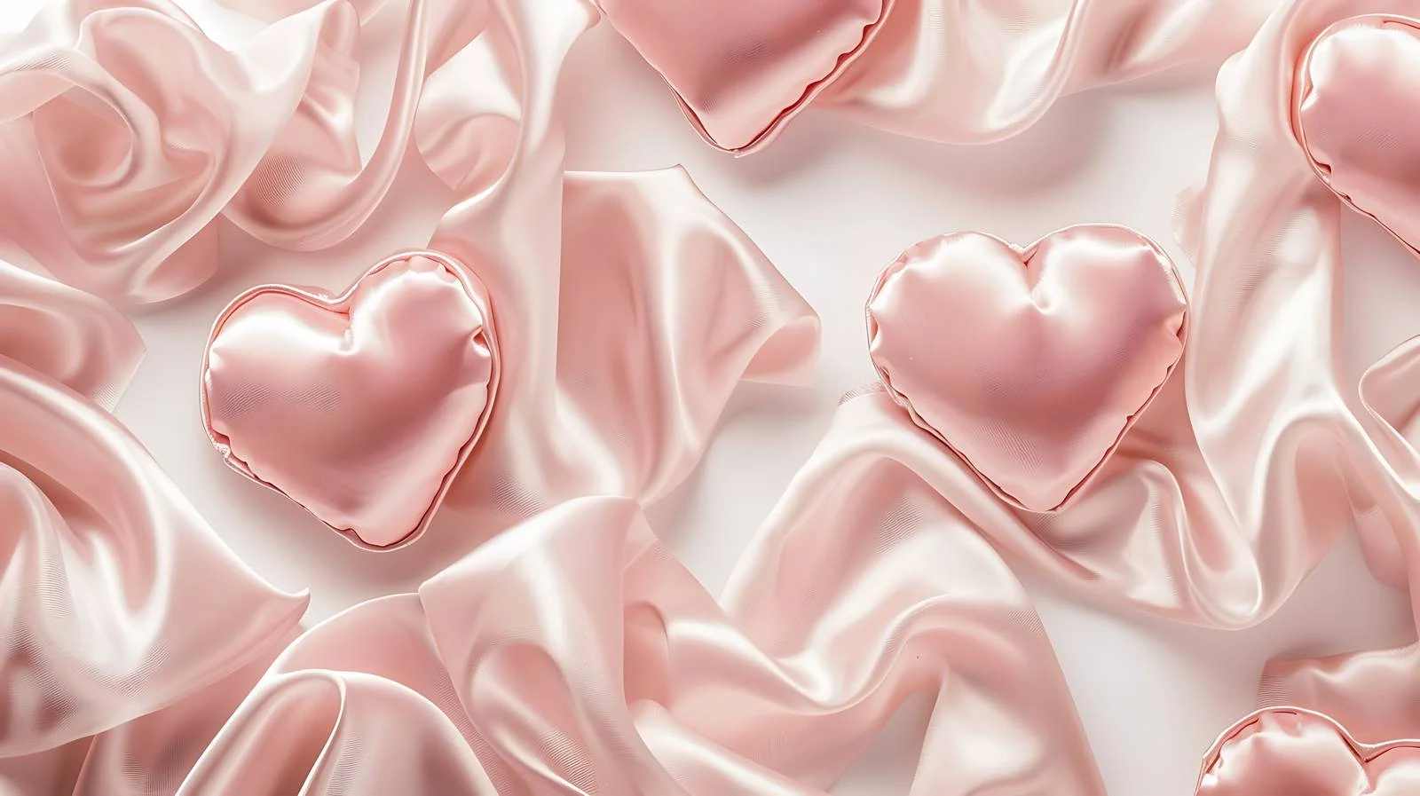 Romantic Hearts Background Arrangement Display — free download from Dotvec