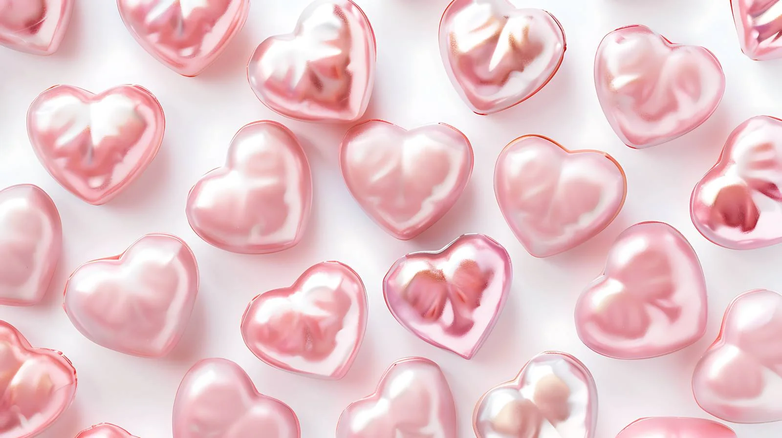 Elegant Valentine's Hearts Background Display — free download from Dotvec