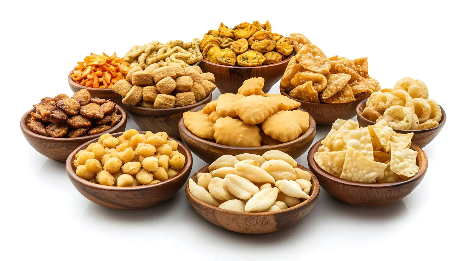 Assorted Indian Snacks High-Quality Image — free download from Dotvec
