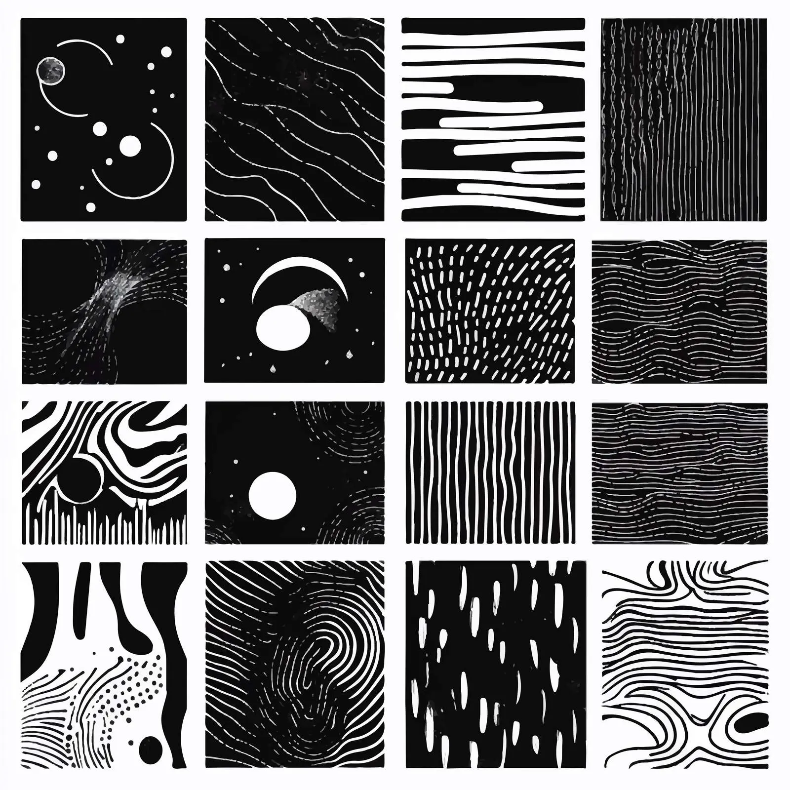 Modern Hand-Drawn Doodle Vector Set — free download from Dotvec