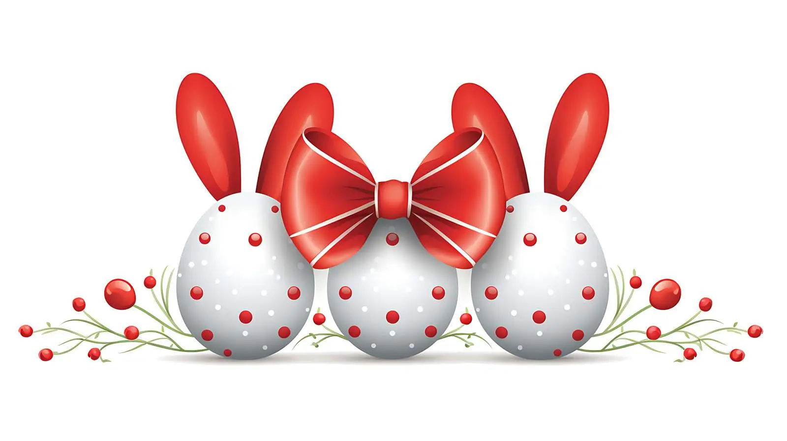 Easter Cartoon Greeting Illustration — free download from Dotvec