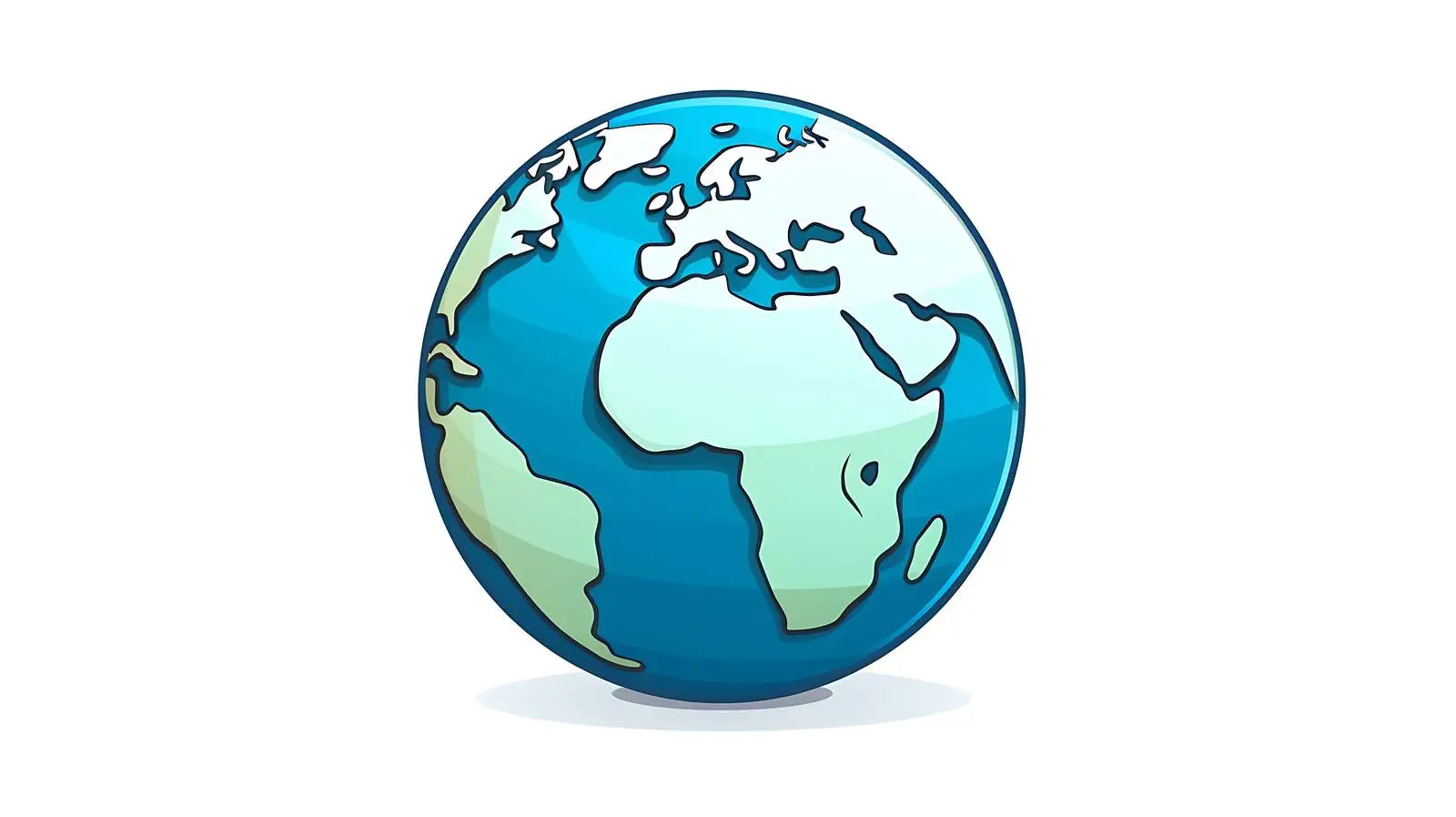 Cartoon Globe Icon — free download from Dotvec