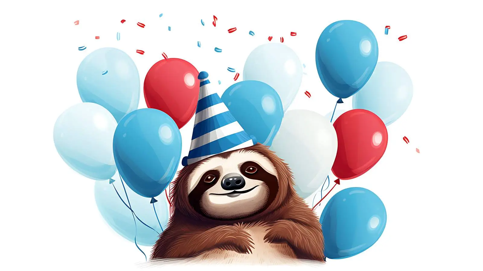 Birthday Cartoon Vector Illustration — free download from Dotvec