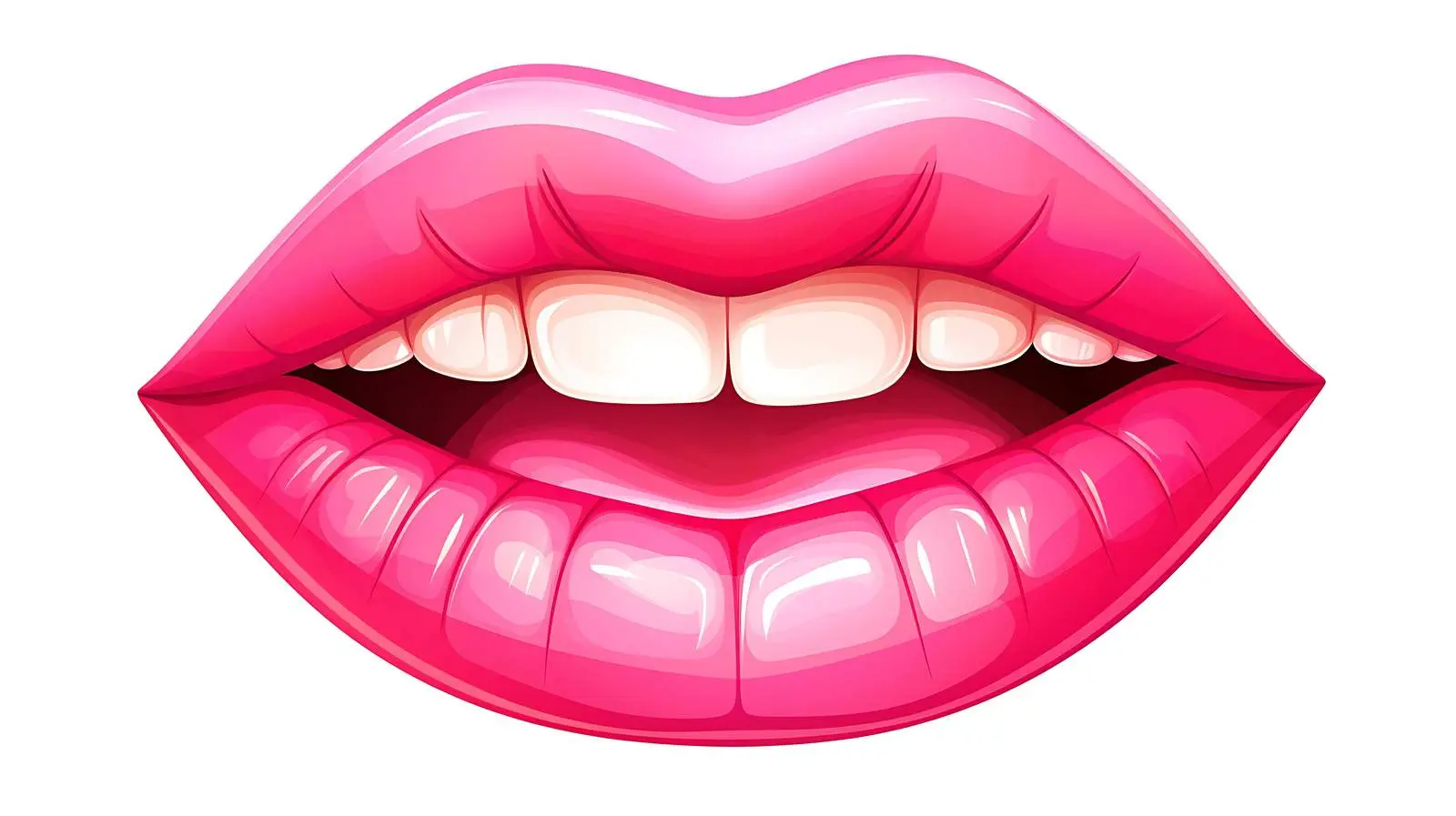 Cartoon Open Mouth Vector Illustration — free download from Dotvec