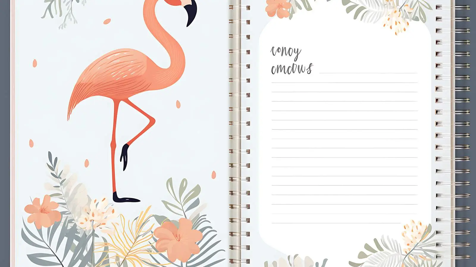 Cartoon Notebook Template — free download from Dotvec