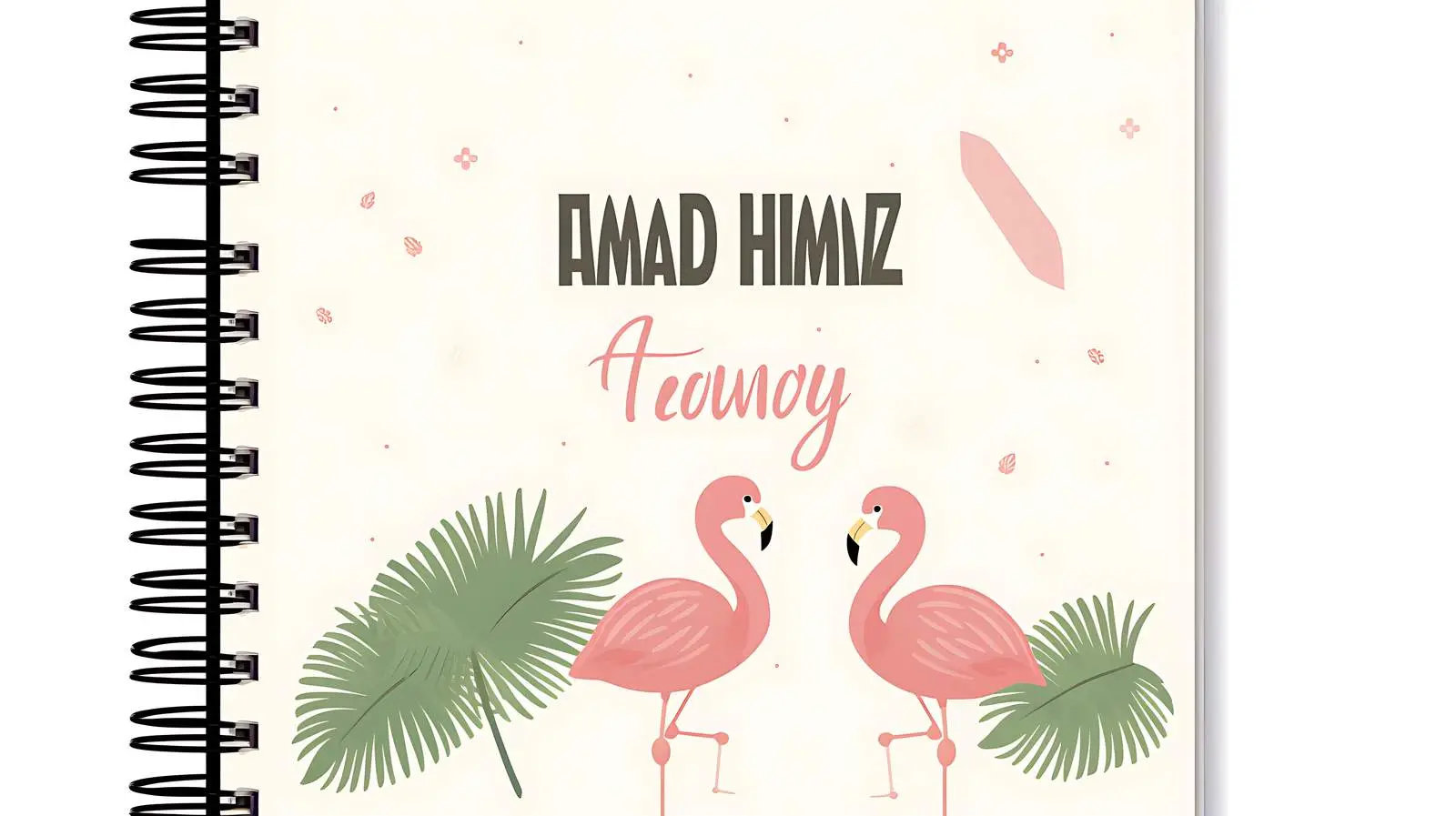 Cartoon Notebook Template with Decoration — free download from Dotvec