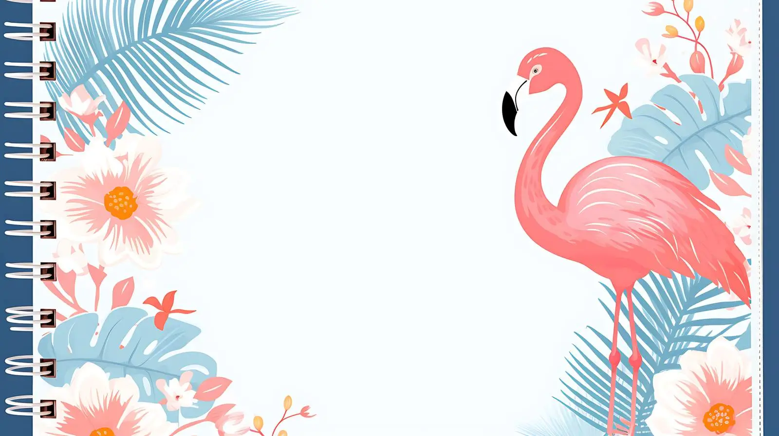 Vector Cartoon Notebook Template with Deco — free download from Dotvec