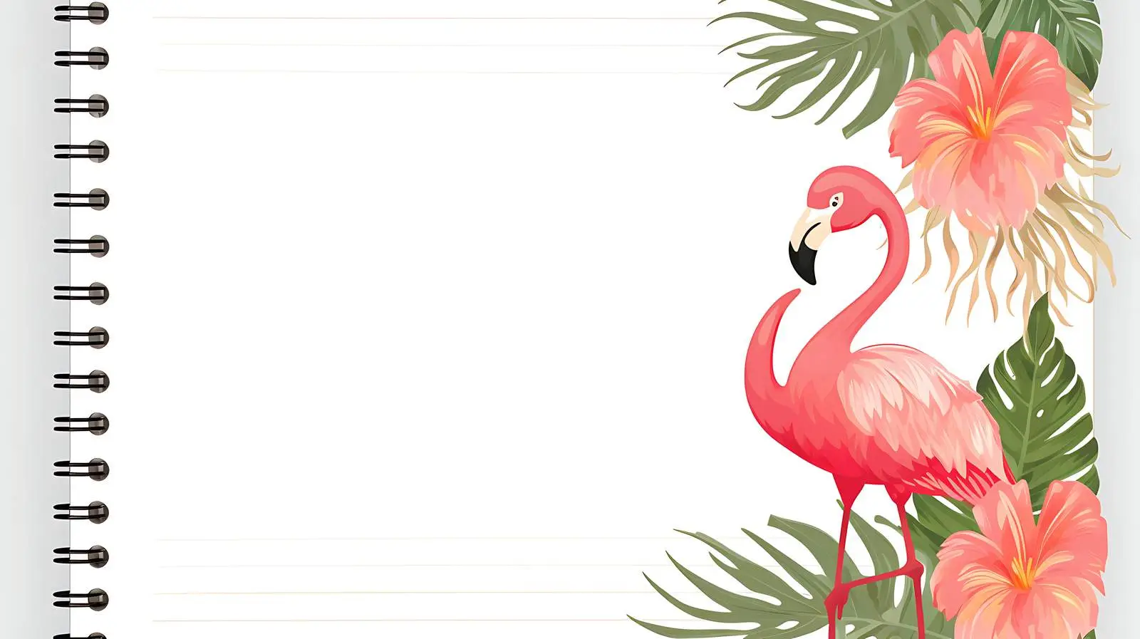 Cartoon Notebook Template with Decorative Design — free download from Dotvec