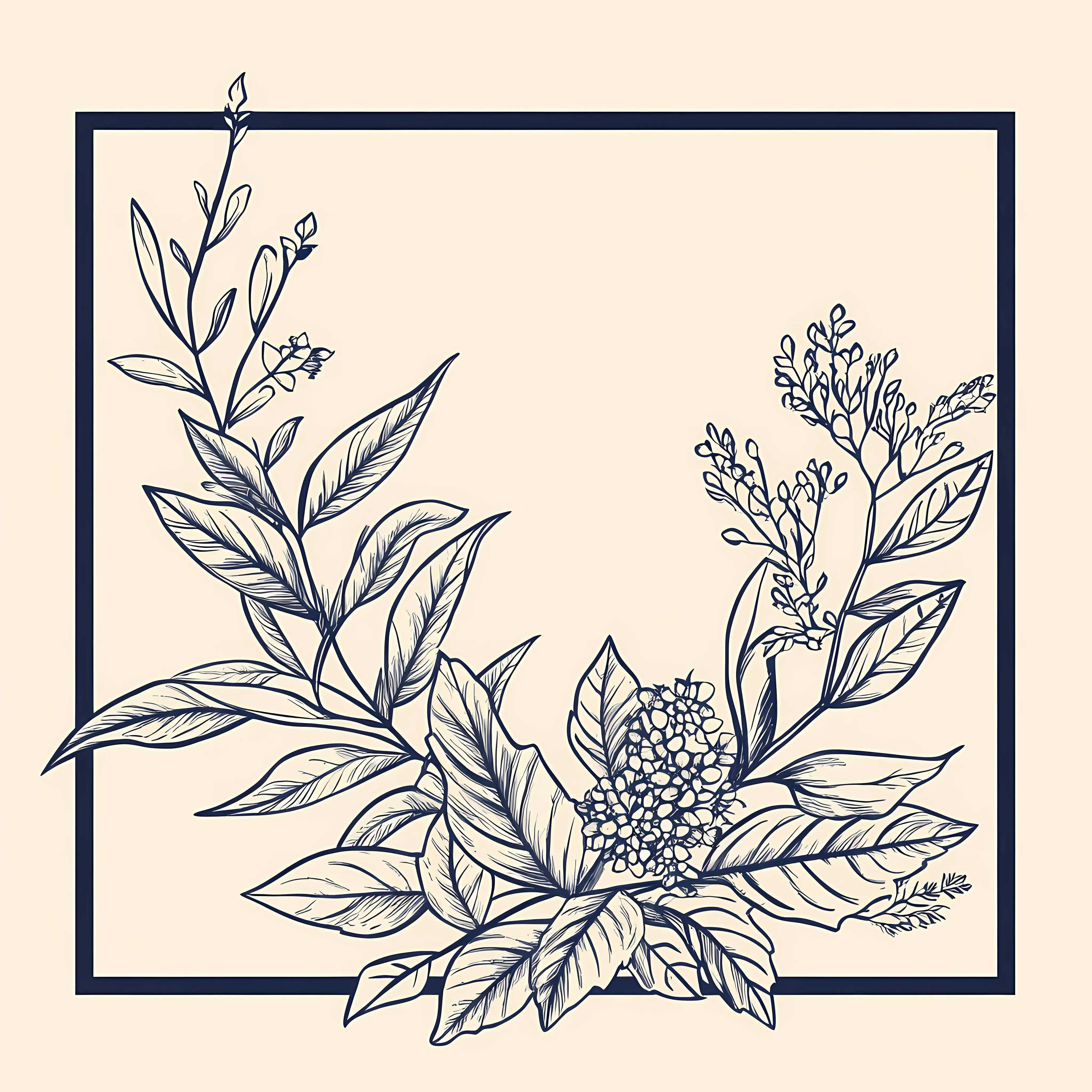 Hand-Drawn Natural Spicy Herb Illustration — free download from Dotvec
