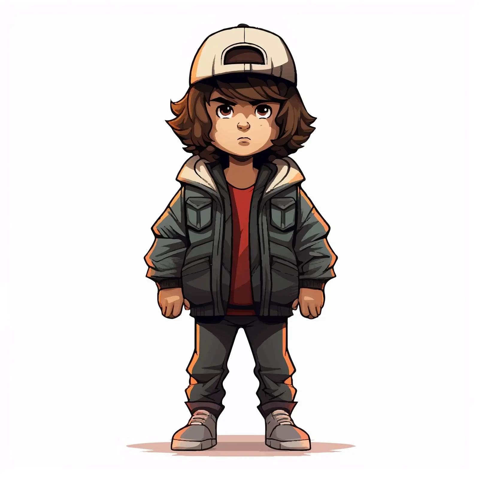 Eddie Character Vector Illustration from TV Drama — free download from Dotvec