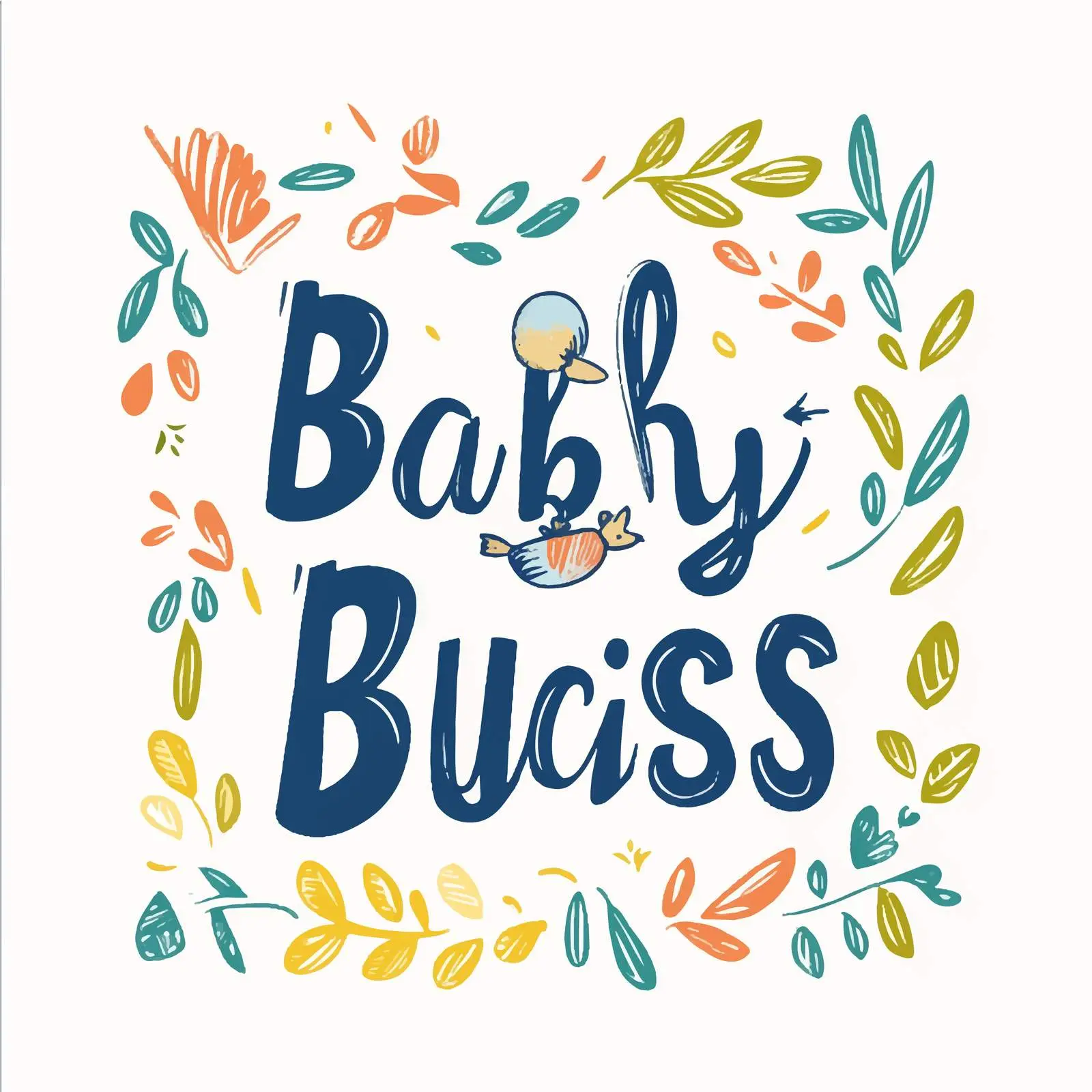 Baby Boss Hand Drawn Vector Illustration — free download from Dotvec