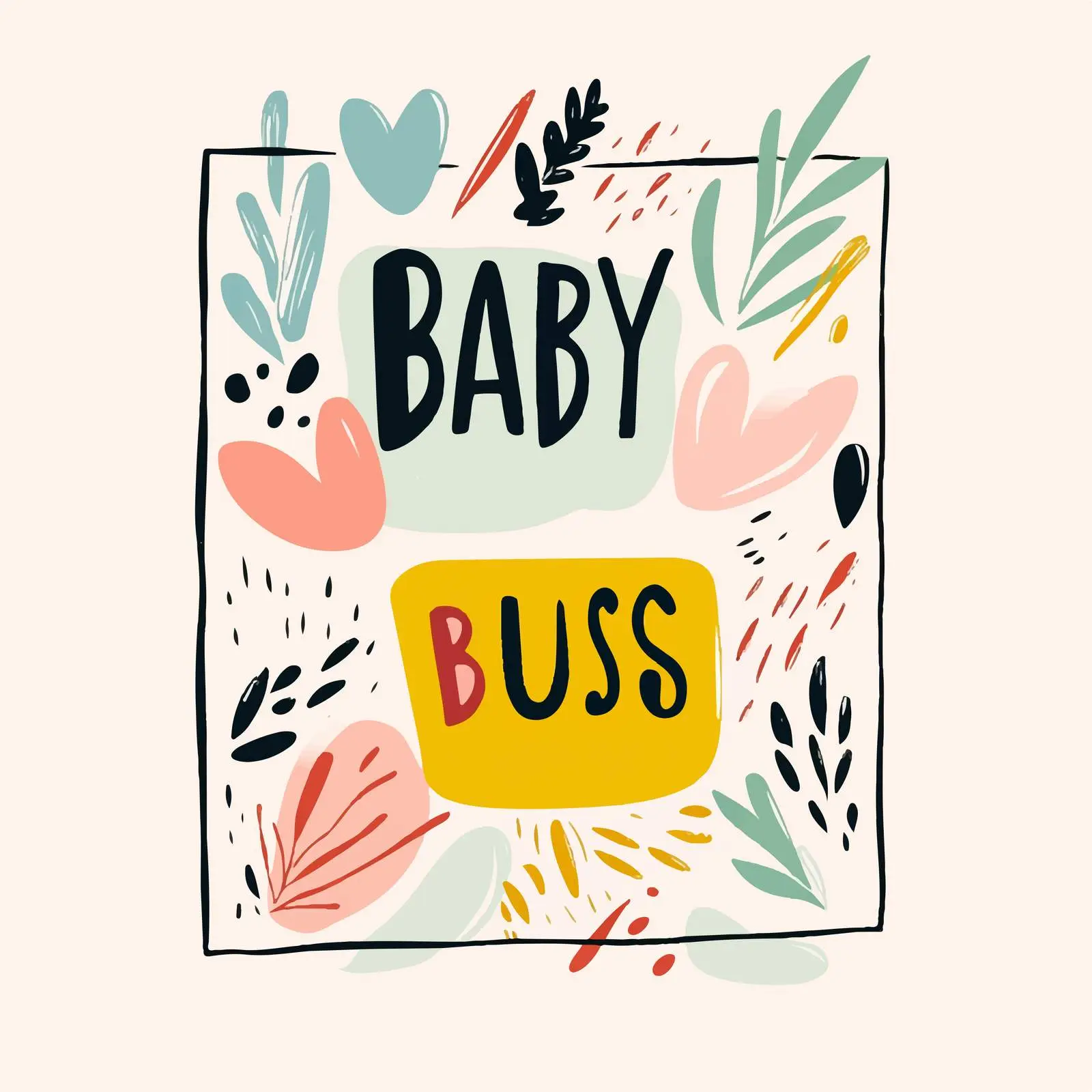 Hand Drawn Baby Boss Vector Illustration — free download from Dotvec
