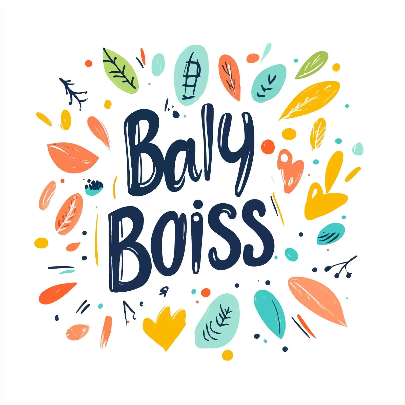 Hand Drawn Baby Boss Vector Illustration — free download from Dotvec