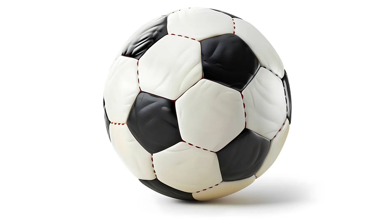 Classic Soccer Ball on White Background — free download from Dotvec
