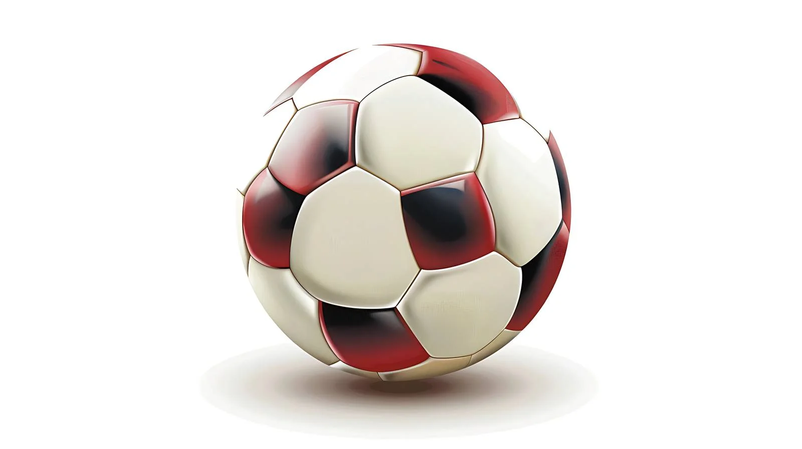 Classic Soccer Ball on White Background — free download from Dotvec