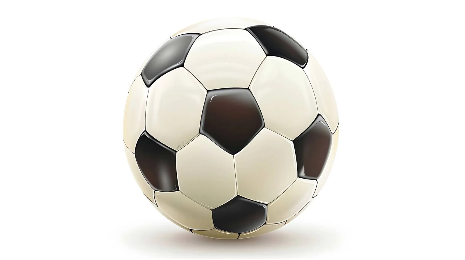 Classic Soccer Ball on White Background — free download from Dotvec