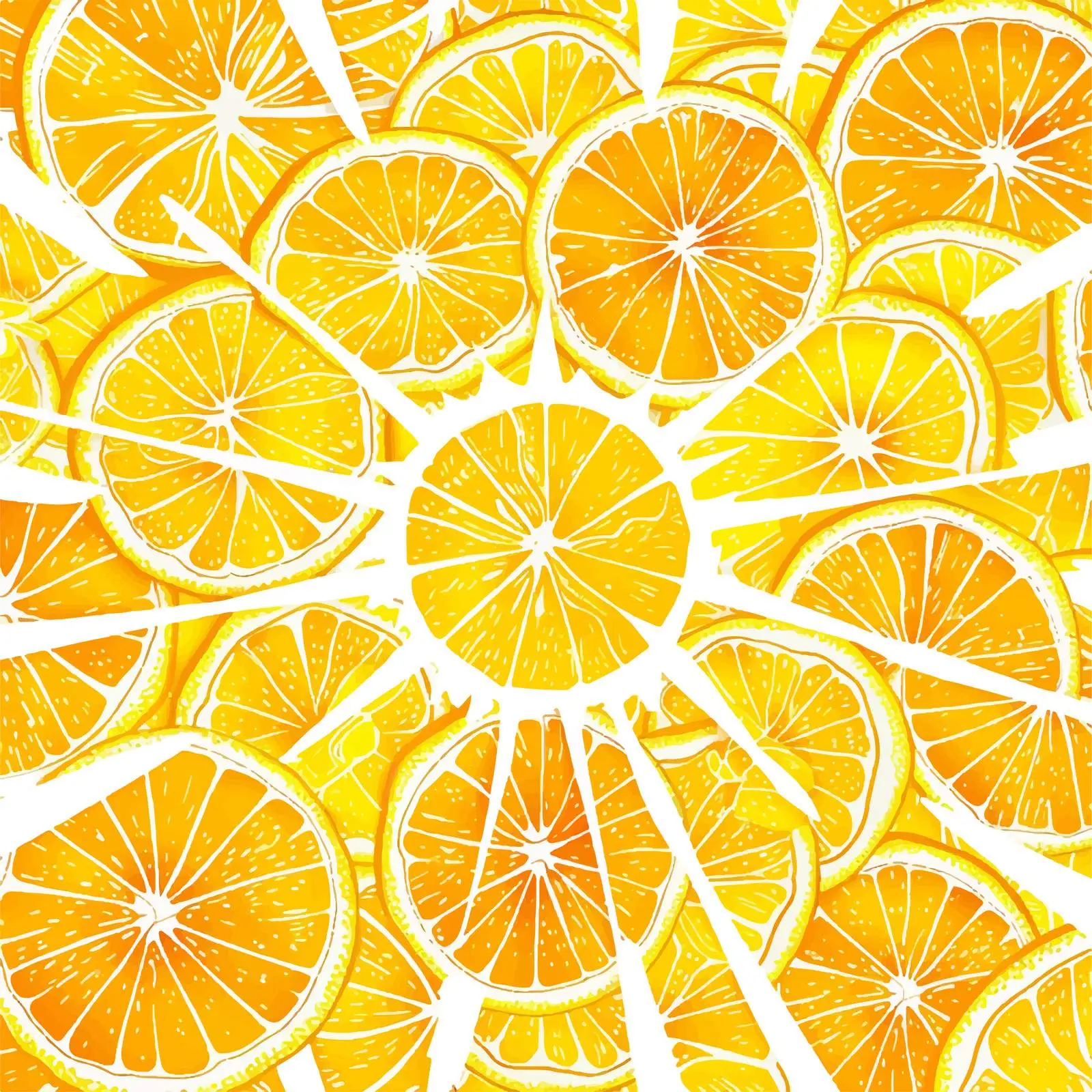 Lemon and Sliced Lemon Vector Illustration — free download from Dotvec