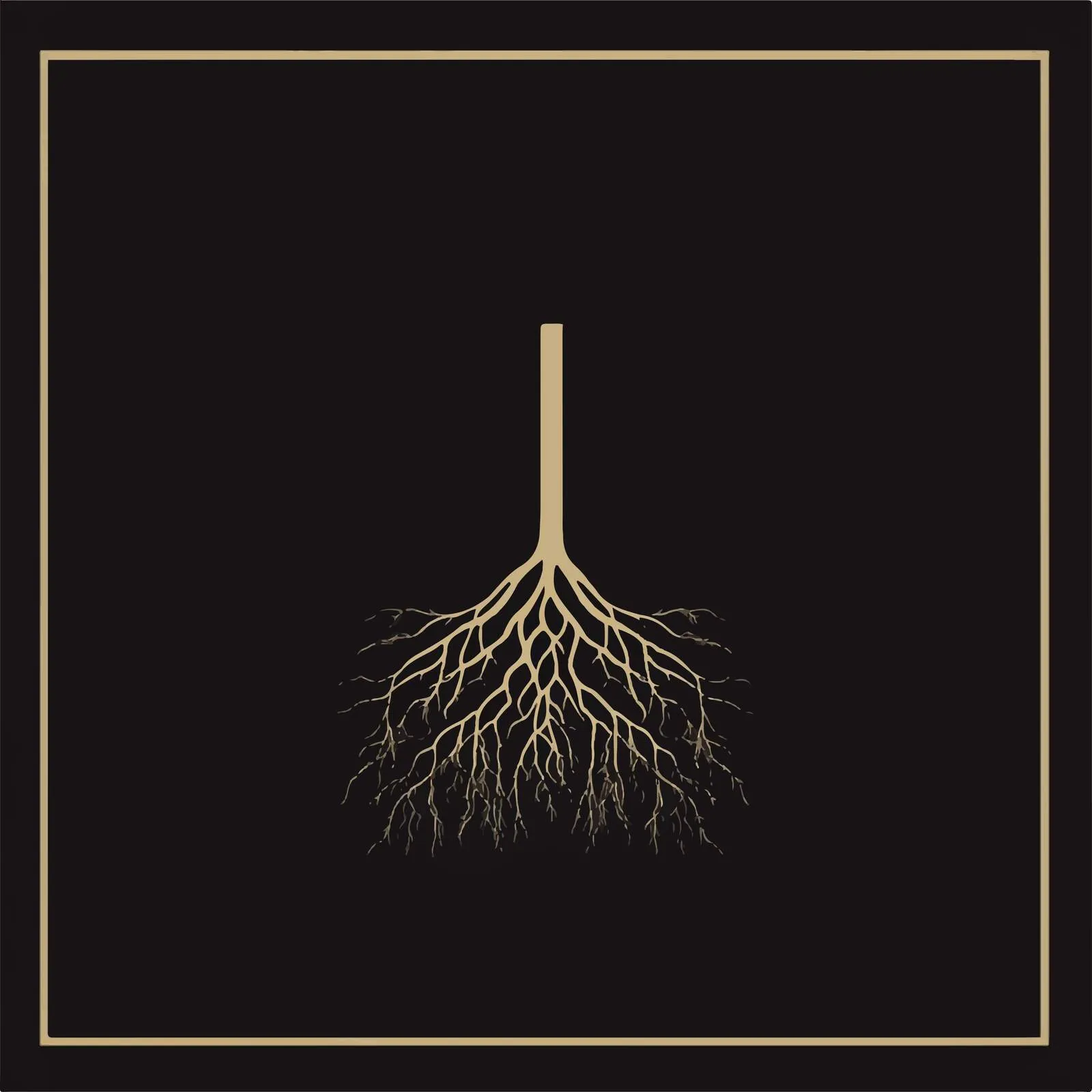 Underground Tree Root Outline Vector Logo — free download from Dotvec