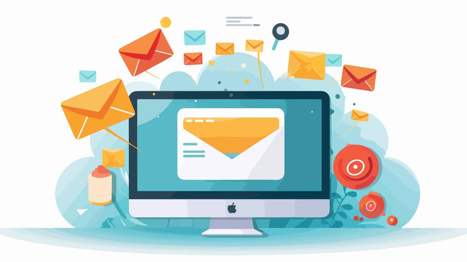 Digital Letter Display on Computer Screen — free download from Dotvec