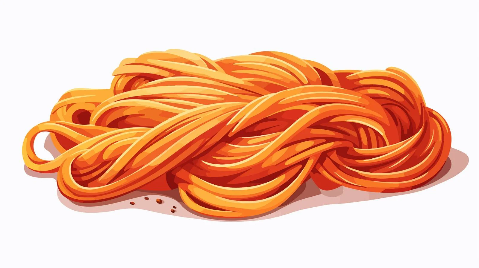 Delicious Spaghetti Cartoon — free download from Dotvec