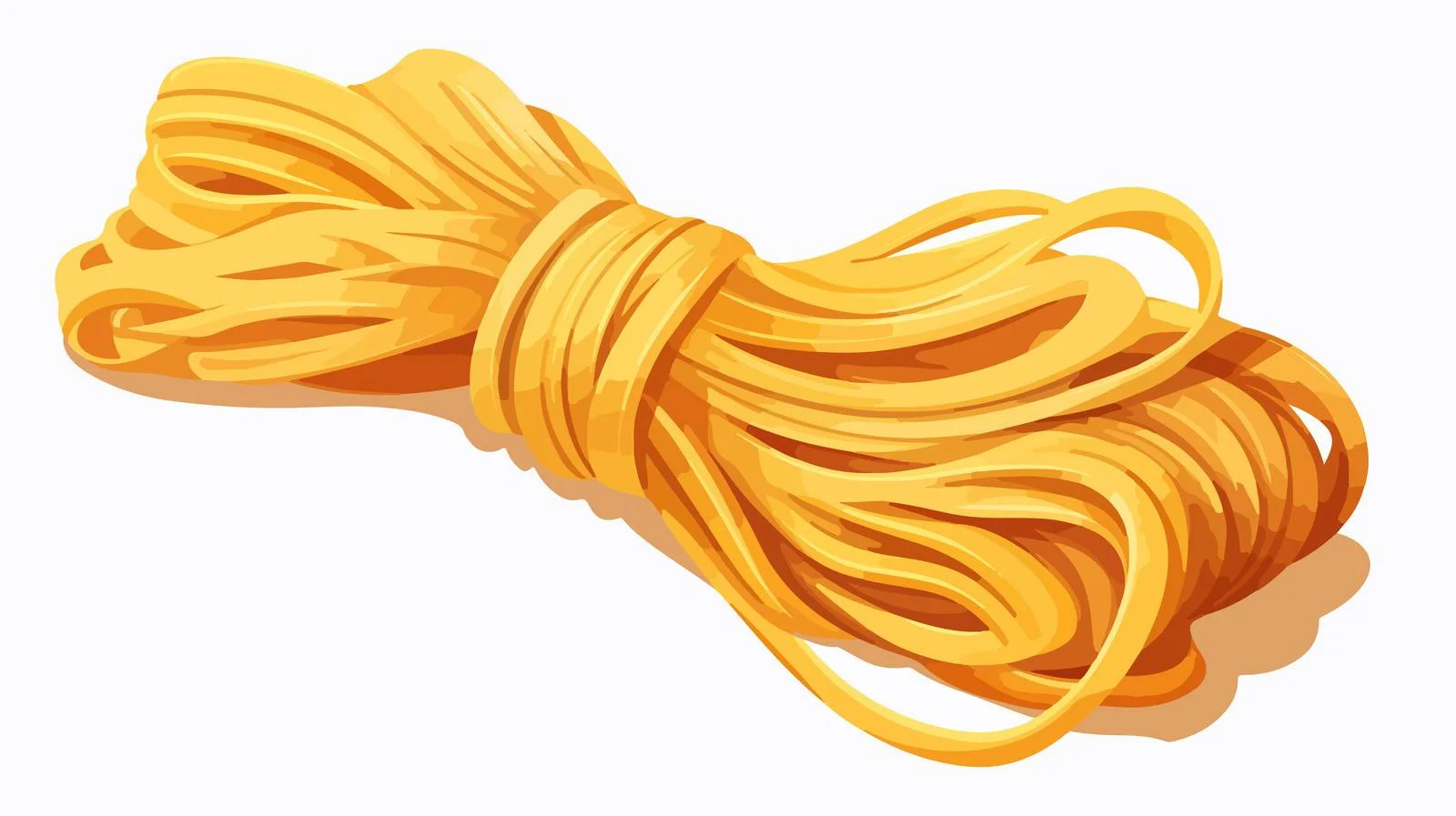 Cartoon Spaghetti Vector Illustration — free download from Dotvec
