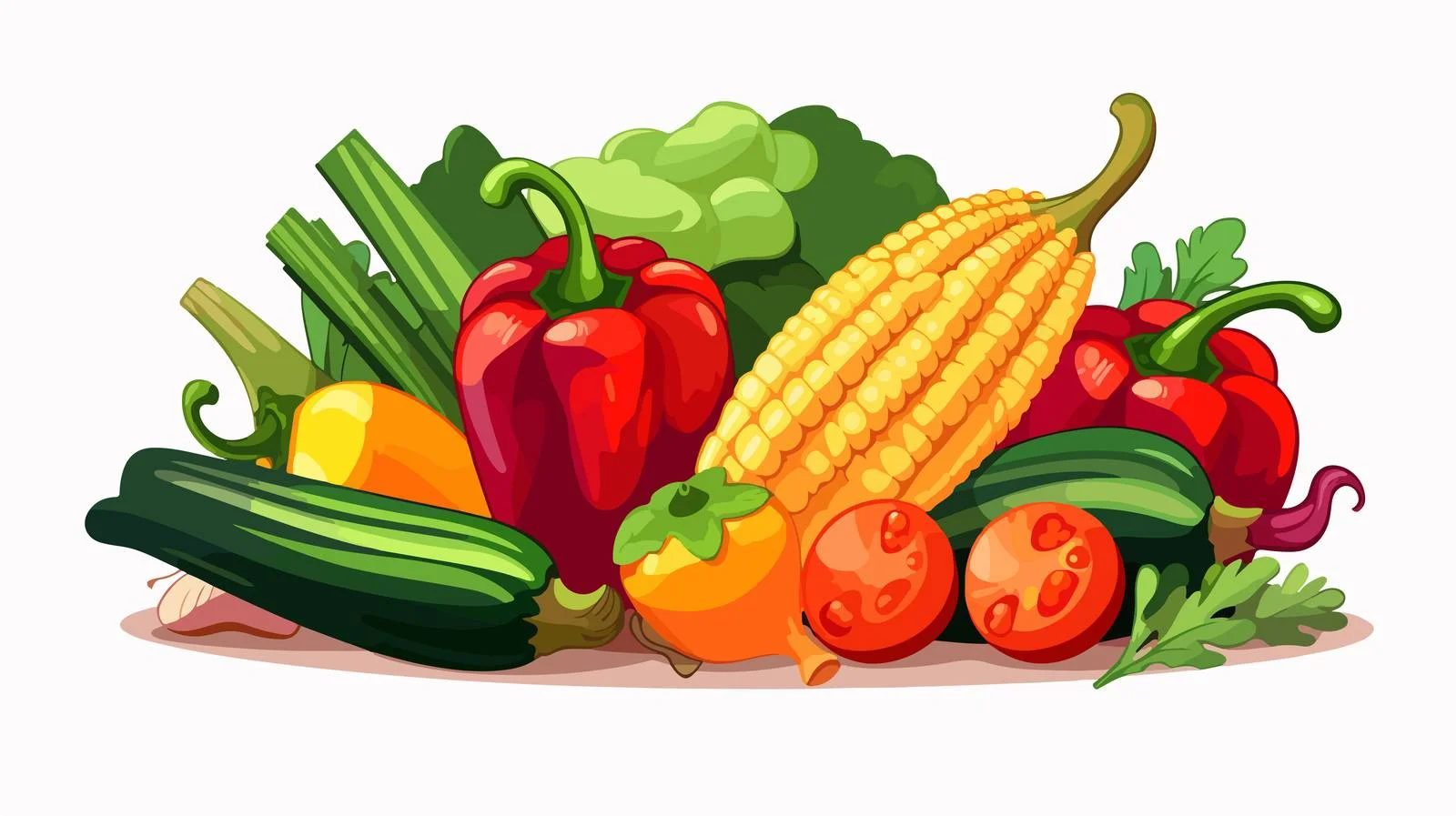 Cartoon Vegetable Design — free download from Dotvec