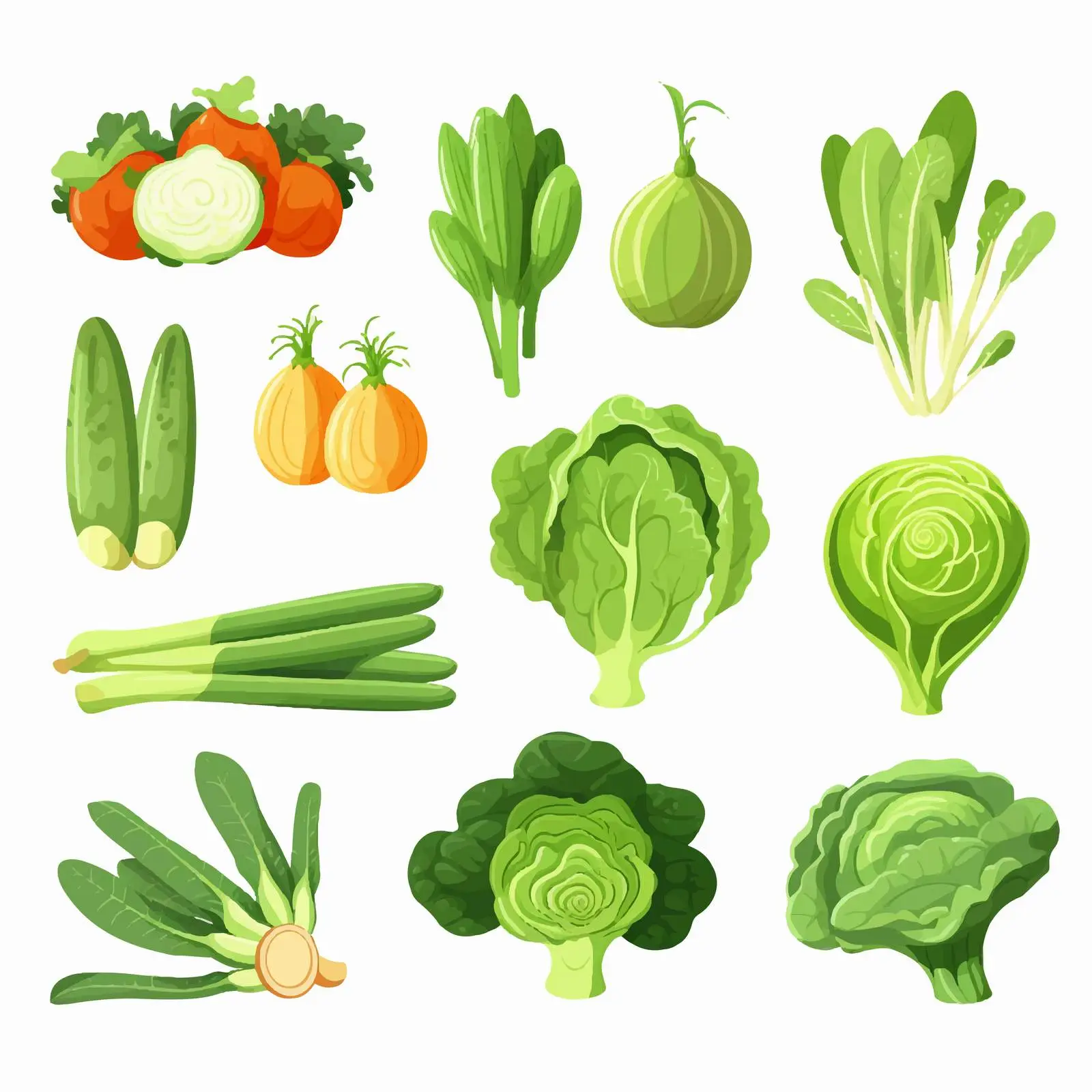 Fresh Organic Vegetables Set for Natural Foods – free fresh fruits image from Dotvec