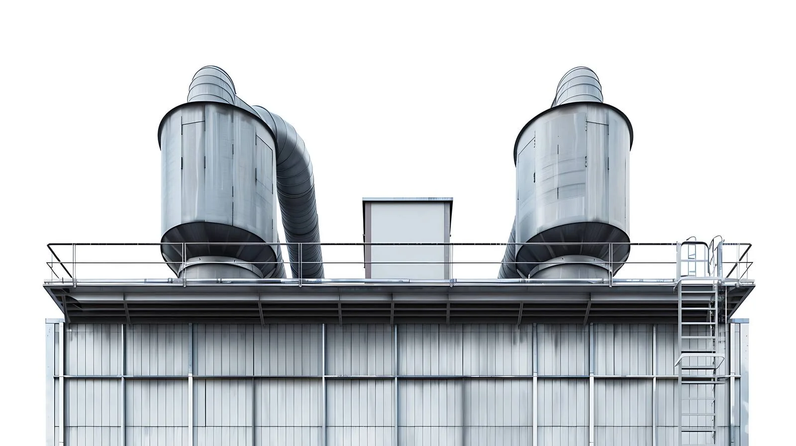 Industrial Building Ventilation Pipes — free download from Dotvec