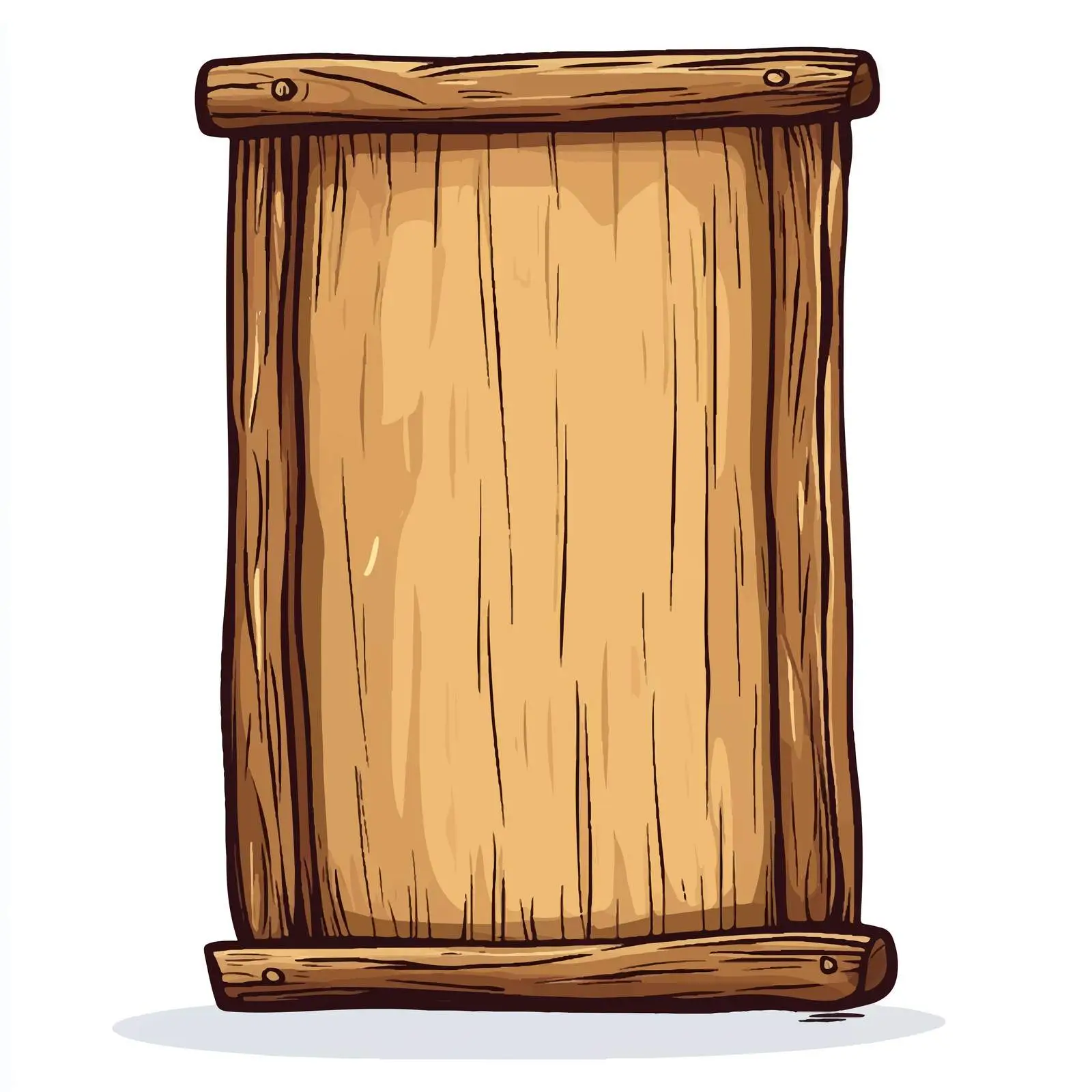 Hand-Drawn Cartoon Vertical Board Illustration — free download from Dotvec