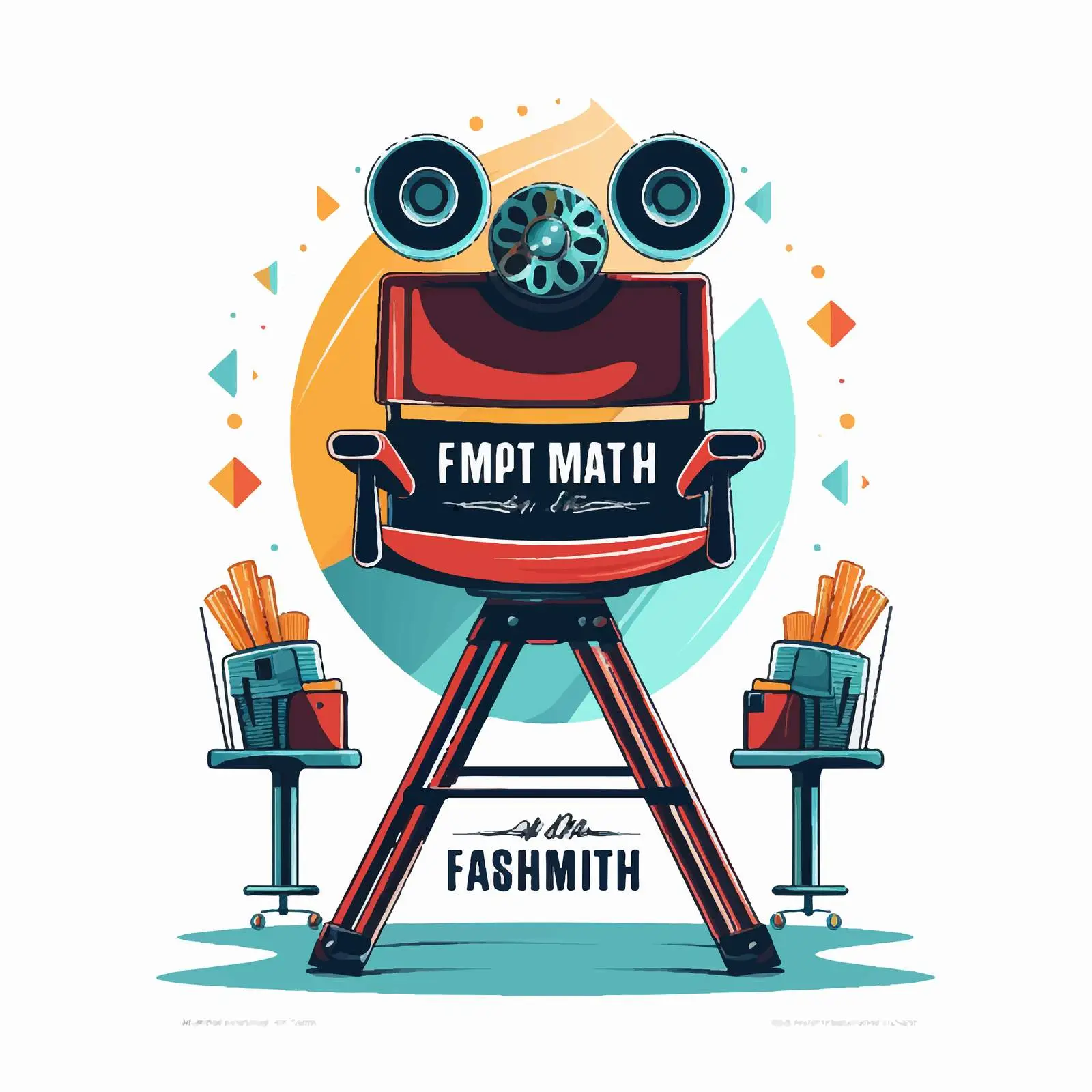 Art Film Night Premiere Poster Template – free cinematic theme image from Dotvec