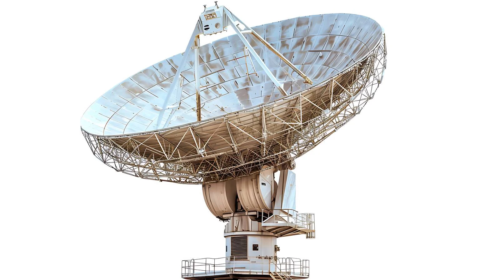 Massive Satellite Dish in New Mexico Desert — free download from Dotvec
