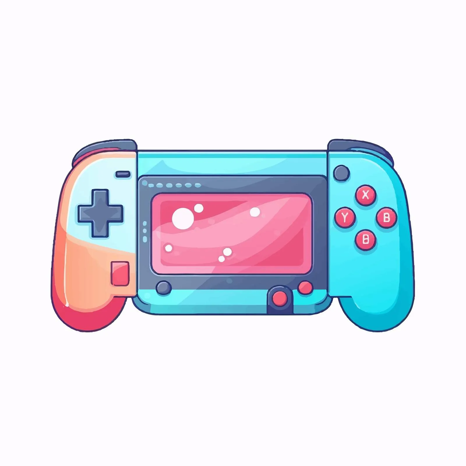 Joy-Con Controller Screen Attachment for Video Game Consoles — free download from Dotvec